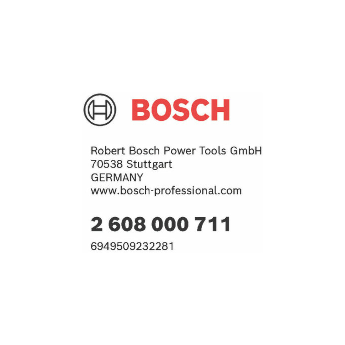 Bosch Zusatzhandgriff