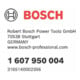 Bosch Zweilochschlüssel gekröpft für Winkelschleifer passend zu Schleiftöpfen