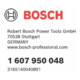 Bosch Zweilochschlüssel gerade passend zu GGS 6-5
