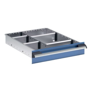 Bott Cloisons amovibles et modulaires Cubio 525 x 650 x 77 mm galvanisées
