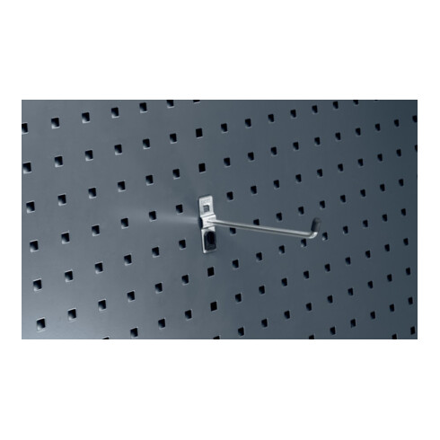 bott Crochet B20xP75xH60xD6 mm pour panneaux perforés