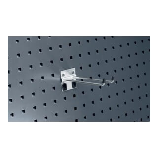 bott Crochet double B20xP25xH60xD6 mm pour panneaux perforés