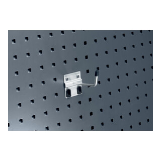 bott Crochet plus L 50 mm D6 mm extrémité crochet 35 mm pour panneaux perforés