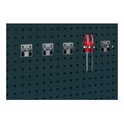 bott Double pince à outils B60xP60xH2x10 mm pour plaques perforées