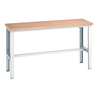 Bott Établi cubio 3 traverses Multiplex 2000 x 750 x 740-1140 mm RAL 7035