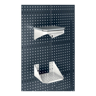 bott Fond de support B310xP310xH150 mm pour porte-sacs poubelle pour panneaux perforés