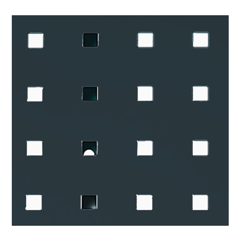 Bott Lochplatte L1981xB457mm anthrazitgrau RAL 7016