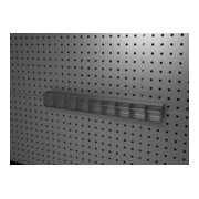 bott Magazine transparent B600xP68xH78 mm avec 9 boîtes pour plaques perforées