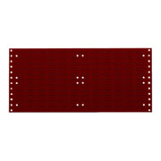 bott Plaque fendue B1981xH457 mm rouge pourpre RAL 3004
