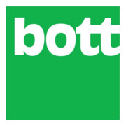 bott Plaque perforée B1981xH457 mm anthracite RAL 7016-4