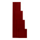bott Plaque perforée B495xH457 mm rouge pourpre RAL 3004-1