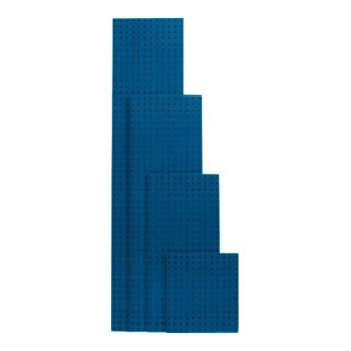 bott Plaque perforée B991xH457 mm bleu gentiane RAL 5010