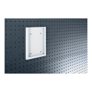 bott Prospekthalter A4 B224xT20xH302 mm für Lochplatten für Lochplatten
