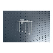 Bott Sechsfachhalter L.80mm B.170xT.150mm Draht-D.6mm f. Lochplatten