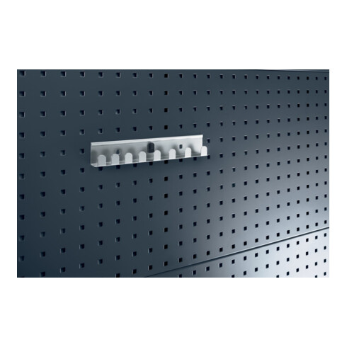 Bott Steckschlüsselhalter B.270mm 8 fach für 1/2 Zoll-Einsätze für Lochplatten