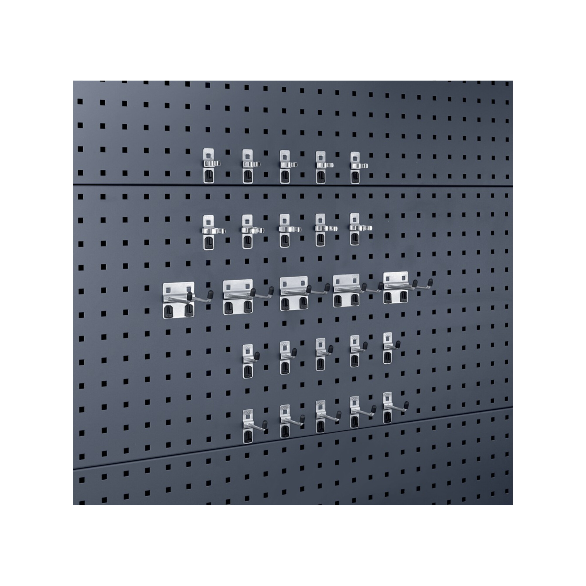 Bott Werkzeughaltersortiment 25-tlg.Sortiment verz. 15 Haken 10 Klemmen