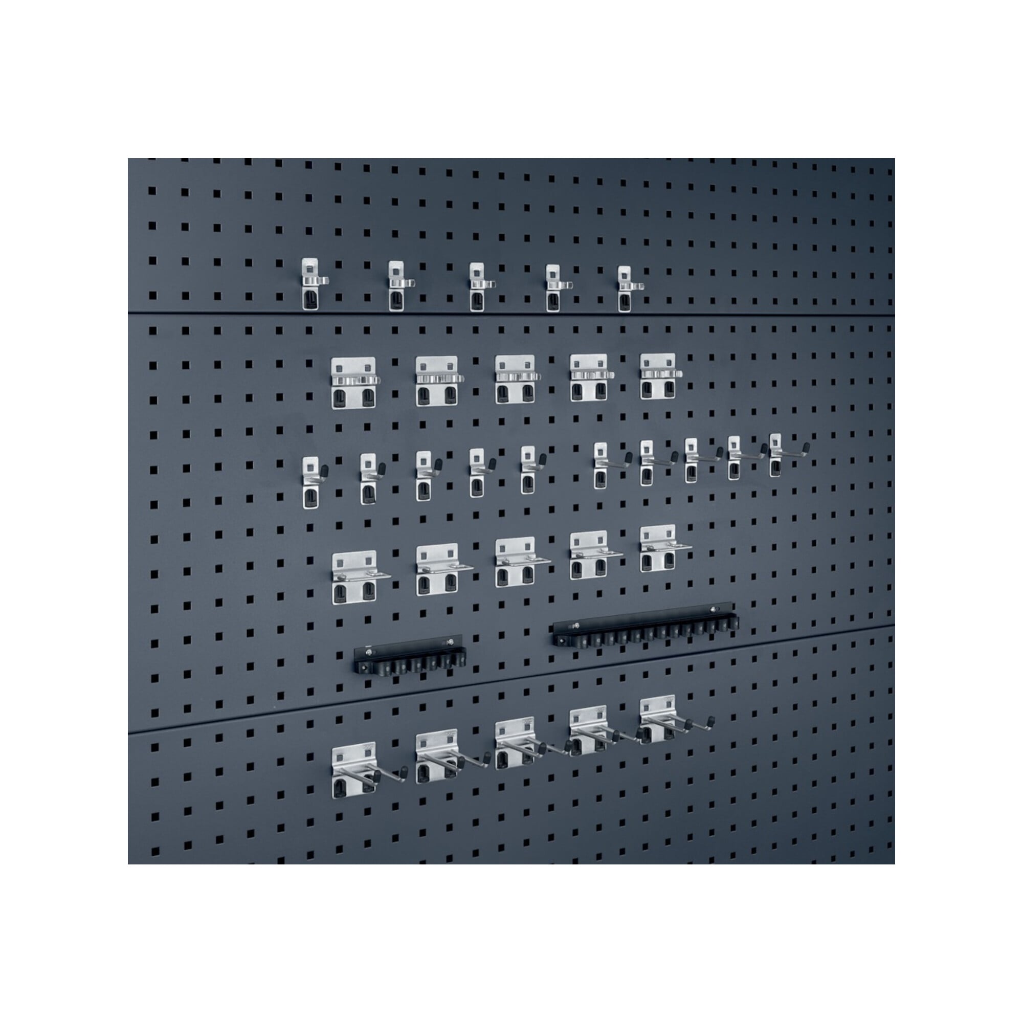 Bott Werkzeughaltersortiment 32-tlg.Sortiment verz. 15 Haken 7 Halter 10 Klemmen