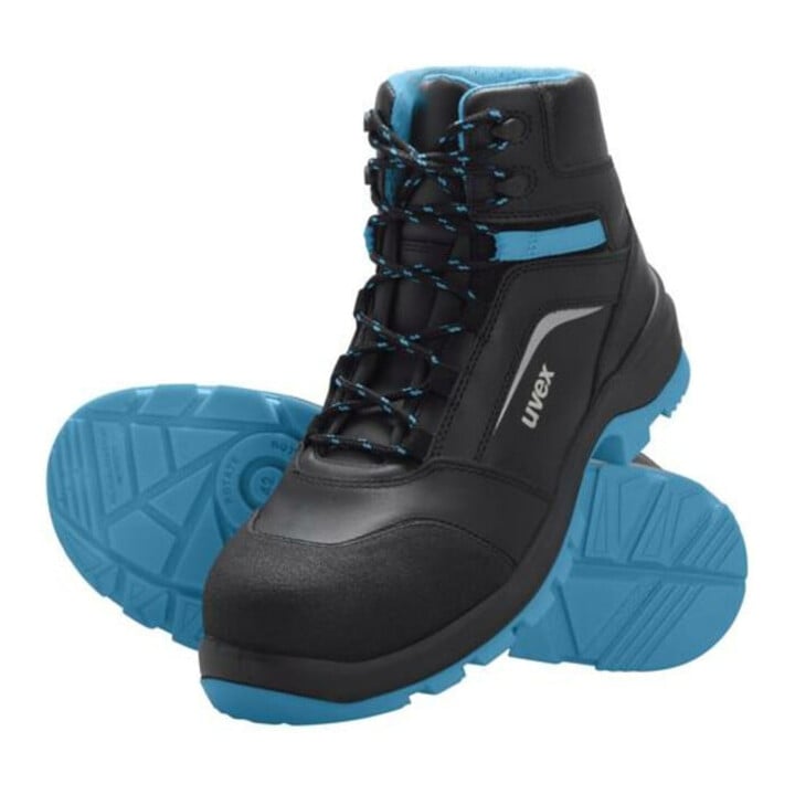 Botte de sécurité uvex S3 SRC uvex 2 xenova® en cuir, capuchon en plastique uvex xenova®, largeur 11, taille 43