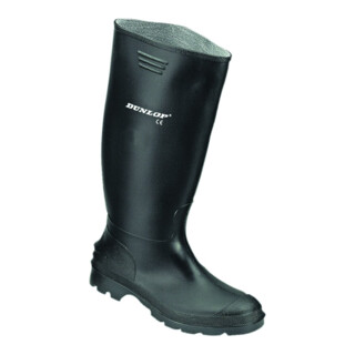 Botte en caoutchouc Dunlop Pricemaster noire