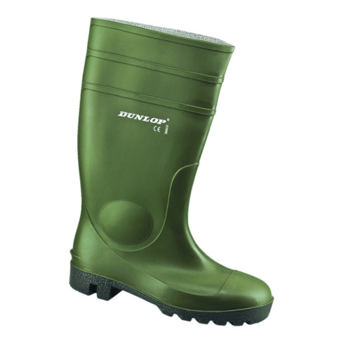 Botte en caoutchouc Dunlop Protomaster verte taille 44