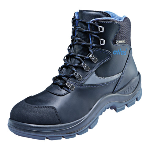 Atlas bottes de sécurité GTX 535 XP S3 S3 C noir/bleu largeur de chaussure 12