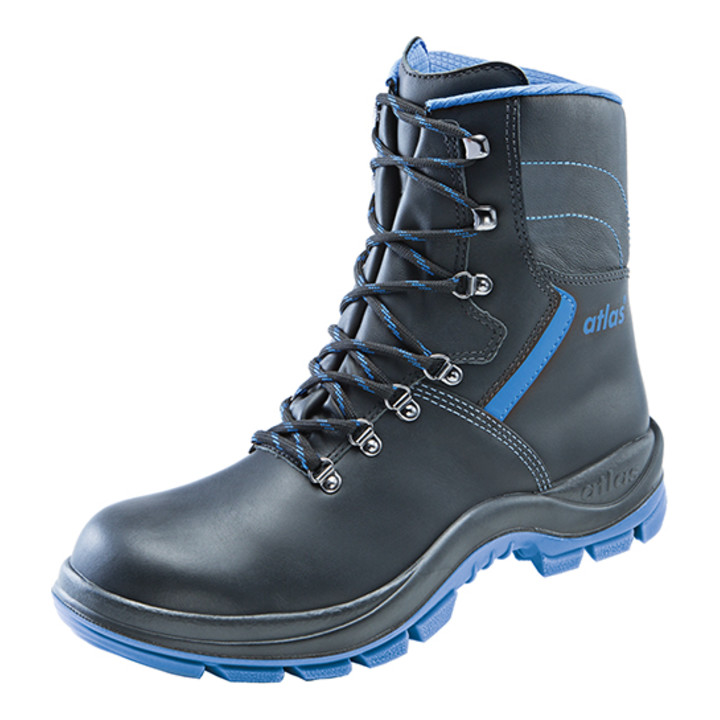 Bottes de sécurité Atlas Construction anatomique 840 XP S3 A noir/bleu