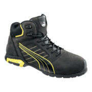 Bottes de sécurité Puma Amsterdam Mid, S3 SRC gris/jaune