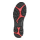 Bottes de sécurité BE Safety 54 Mid taille 7,5 (41,5) noir/rouge Leder S3 HRO HI-4