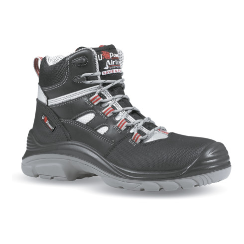 Bottes de sécurité U-Power Cross, S3 SRC noir/rouge