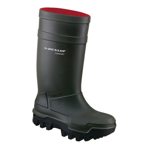 Bottes de sécurité hiver Purofort Thermo+ Full Safety taille 39/40 - 6 vert fonc