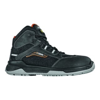 Jaljab SAS Chaussures de sécurité cuir/nylon S3 SRC ESD noir/orange EN20345
