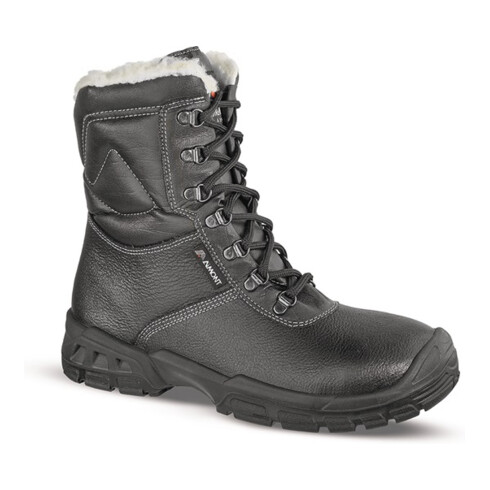 Bottes de sécurité Knut T. 43 noir cuir pleine fleur S3 CI SRC EN ISO 20345 AIMO