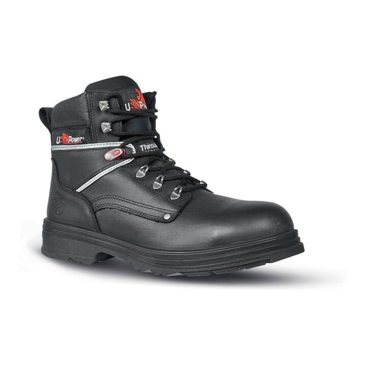 Bottes de sécurité Performance T. 41 noir cuir lisse S3 SRC CI EN ISO 20345