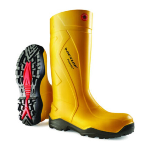 Bottes de sécurité Dunlop PUROFORT®+, S5 CI jaune