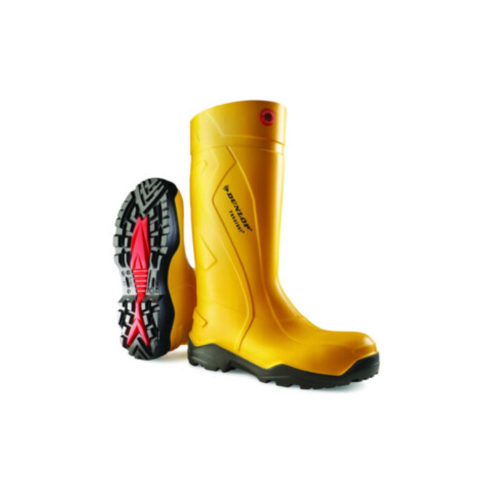 Bottes de sécurité Purofort+ Full Safety T. 43 jaune polyuréthane S5 CI SRC EN I