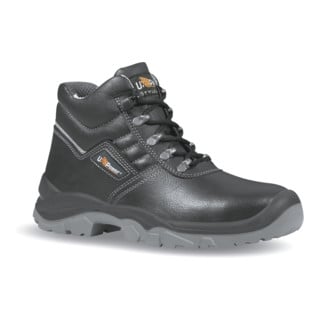 U-Power Chaussures de sécurité Reptile/Zip, EN20345 S3 SRC noir