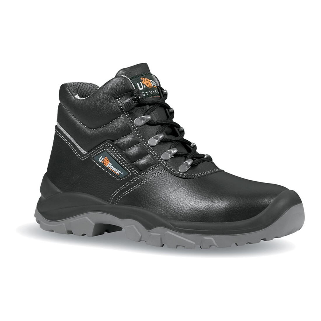 Bottes de sécurité Reptile T. 43 noir cuir bovin S3 SRC RS EN ISO 20345