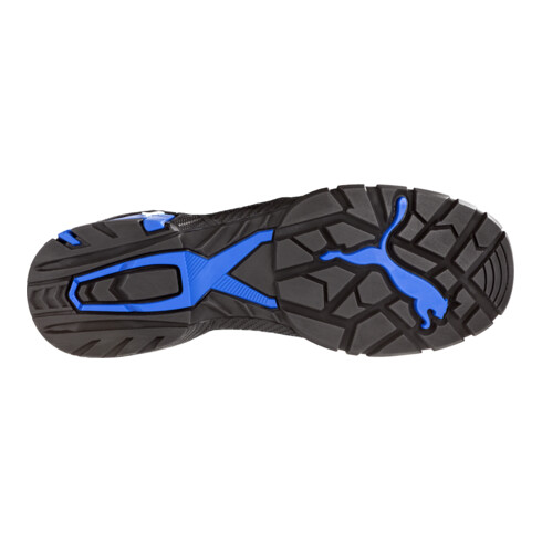 Bottes de sécurité Puma Rio Noir Mid, EN20345 S3 noir/bleu