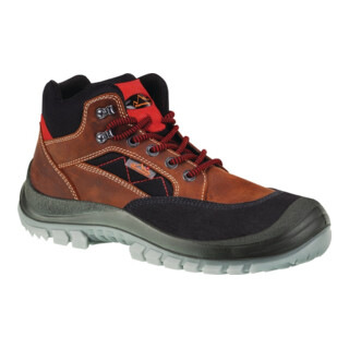 Bottes de sécurité Sherpa marron cuir nubuck S3 EN ISO 20345