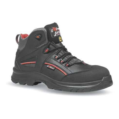 U-Power bottes de sécurité en teck, EN20345 ESD S3 noir