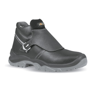U-Power Chaussures de sécurité soudeur Crocodile, EN20345 S3 SRC noir