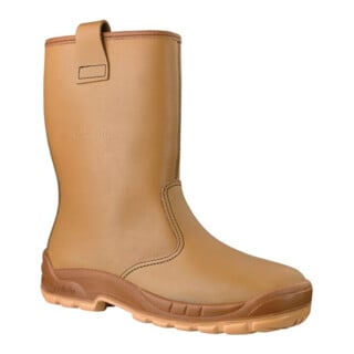 U.POWER Bottes d’hiver Jalartic SAS beige AP-23 cuir S3 SRC EN20345