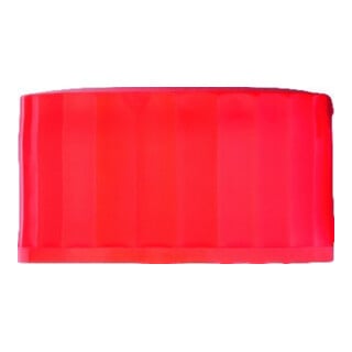 Bouchon à vis rouge pour flacon à colle à piston