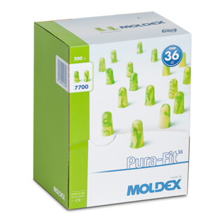 Moldex Bouchons d’oreille PuraFit 7700 1 paire/sachet vert/jaune 200 paires/UE