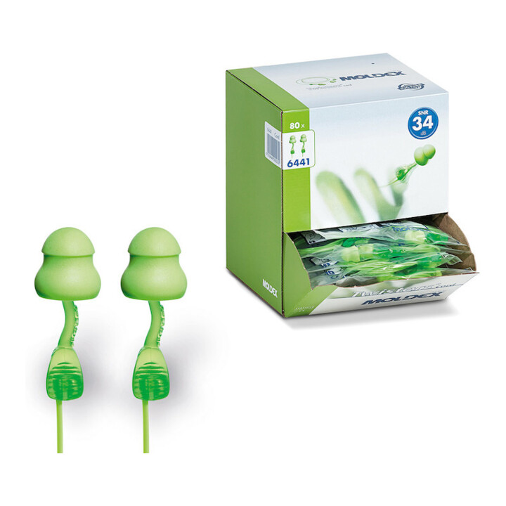 Bouchon antibruit Twisters Cord EN 352-2 (SNR)=34 dB boîte de 80 paires (sachet