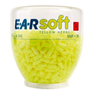 Bouchons antibruit 3M E-A-RSoft Yellow Neons RT500
