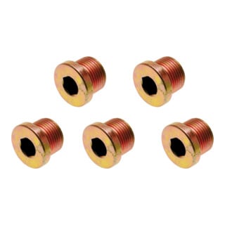 Bouchons de vidange pour Art. 126 M17 x 1,5 mm 5 pièces BGS