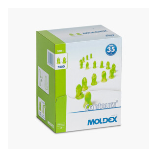 Moldex Bouchons d’oreilles Contours SNR 35 dB 200 paires/boîte
