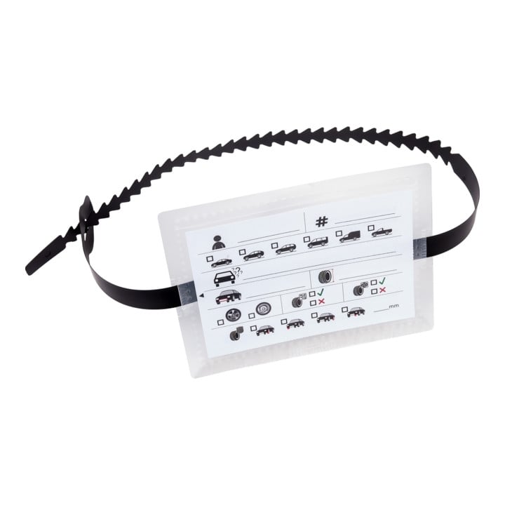 Boucle Eichner MAXI pour Etiquettes de roue/pneu DIN A6