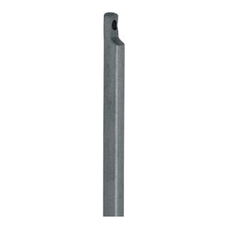 Boulon à crémone avec évidement un.1000mm D.16mm STA galv. léger.